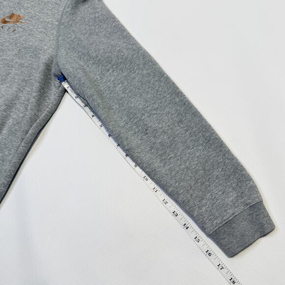 Nike Air Tracksuit Womens Large Heather Gray Quarter Zip Pullover Jogger 2 Piece - Picture 7 of 16